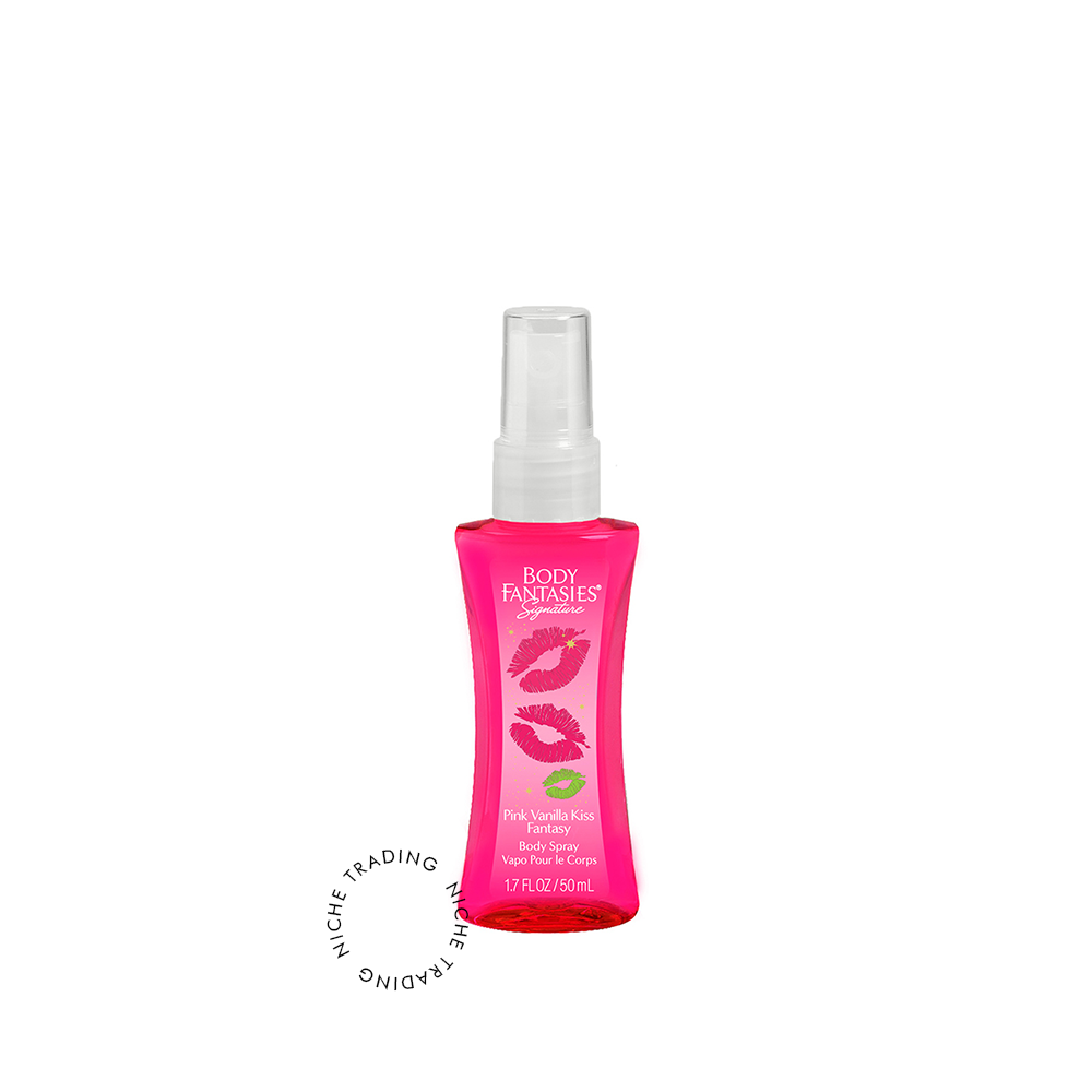 Body Fantasies Signature Pink Vanilla Kiss Body Spray 50ml