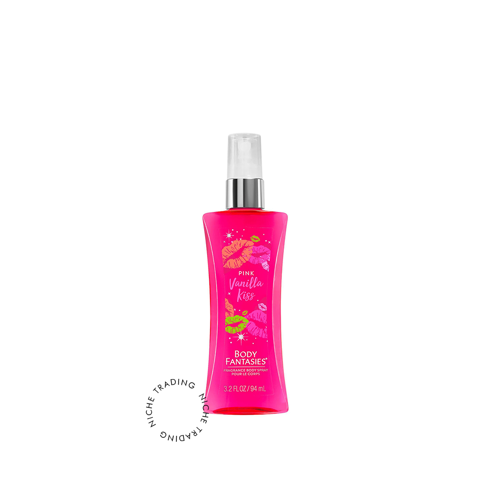 Body Fantasies Signature Pink Vanilla Kiss Fantasy Body Spray 94ml