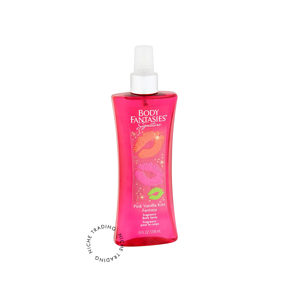 Body Fantasies Signature Pink Vanilla Kiss Body Spray 236ml
