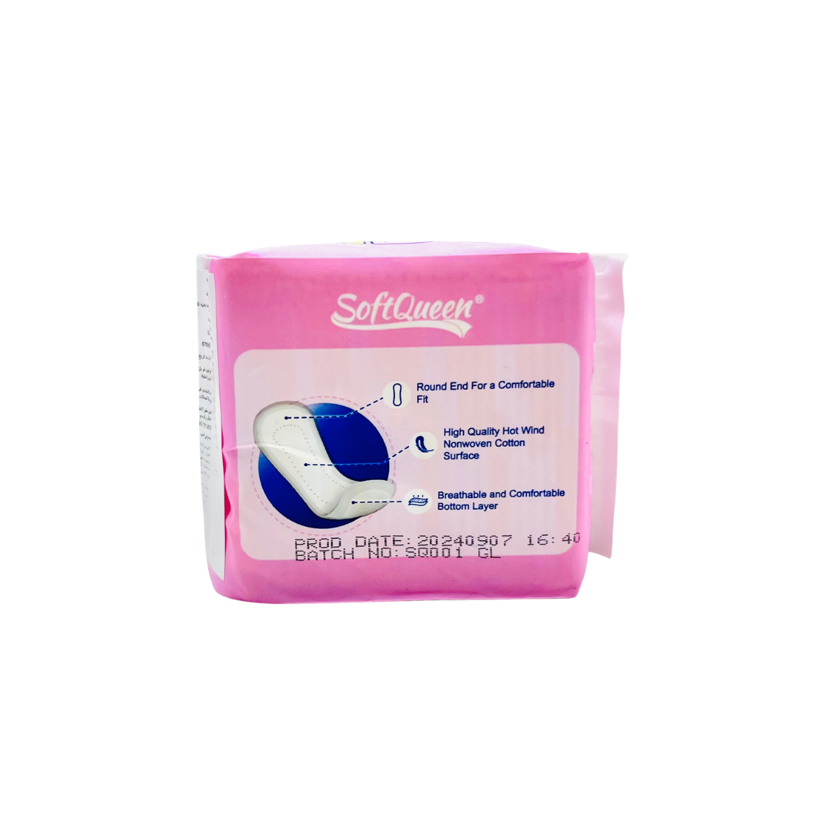 SOFTQUEEN-SANITARY PAD-S MAXIMUM COMFORT 26 PCS