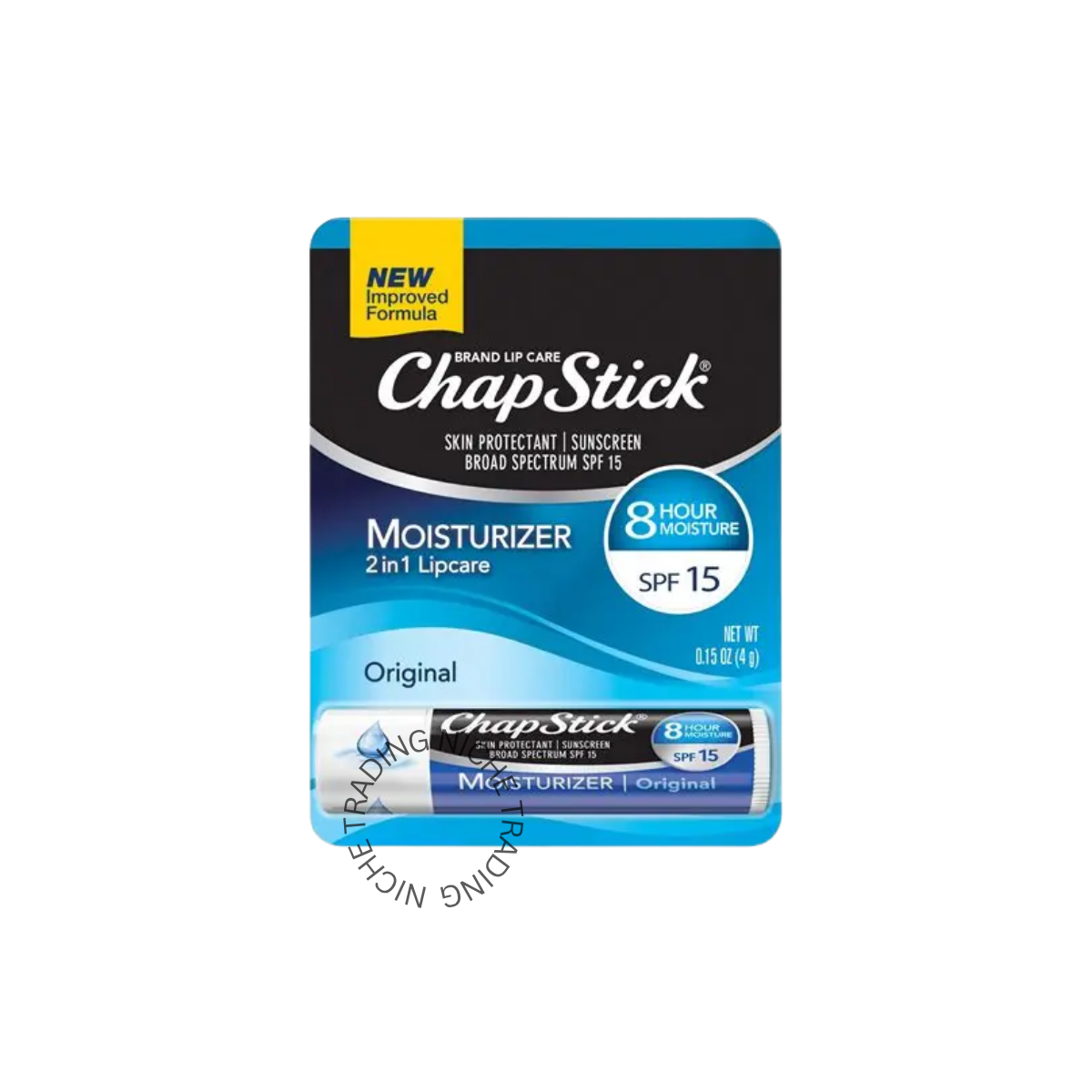 CHAPSTICK LIP MOISTURE ORIGINAL  0.15 OZ - chapstick | Niche Trading Qatar