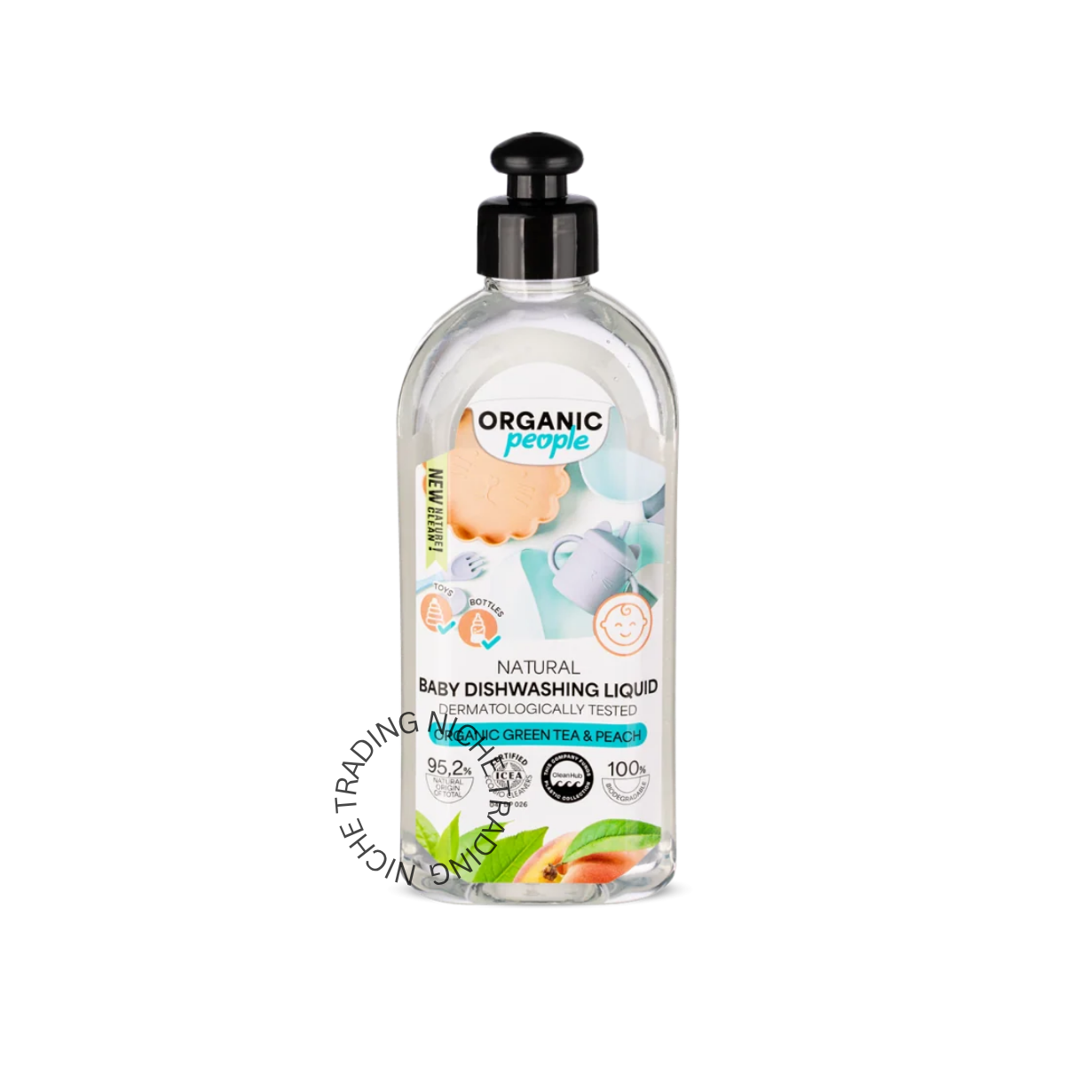  ORGANIC PEOPLE Organic People. Natural Baby Dishwashing Liquid, 350 ml 480 - Organic People | Niche Trading Qatar
