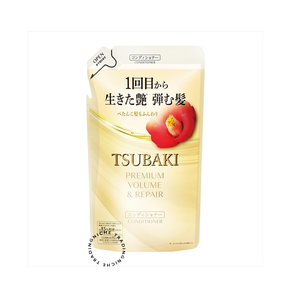 Tsubaki بلسم شعر - Tsub Aki Premium Volume & Repair Conditioner 300ml | قطر