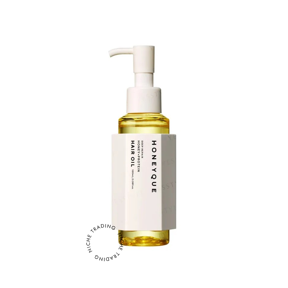 Honeyque Pottle Works Hair Oil – Deep Repair & Sleek Finish | 100ml Bottle