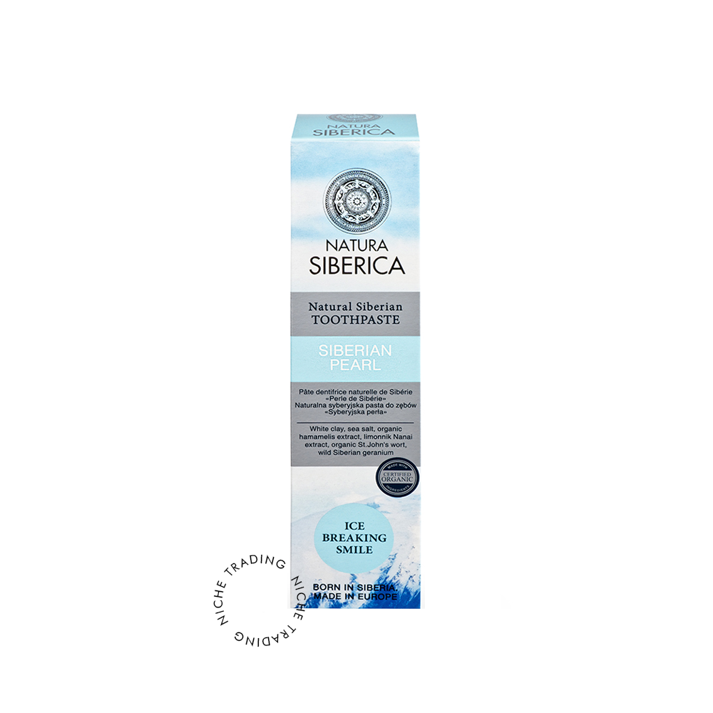 NS Natural Siberian toothpaste "Siberian Pearl", 100g