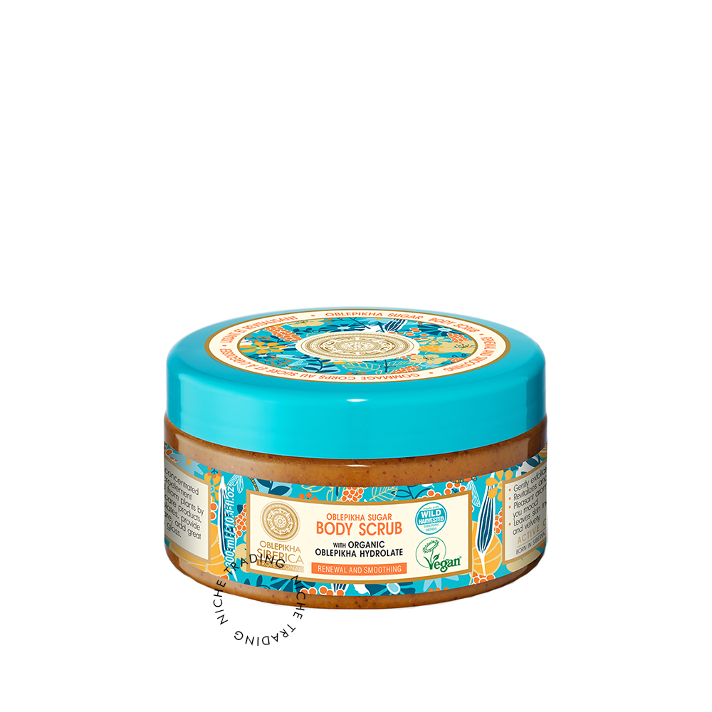 NS Oblepikha. Renewal and Smoothing Body Scrub, 300ml