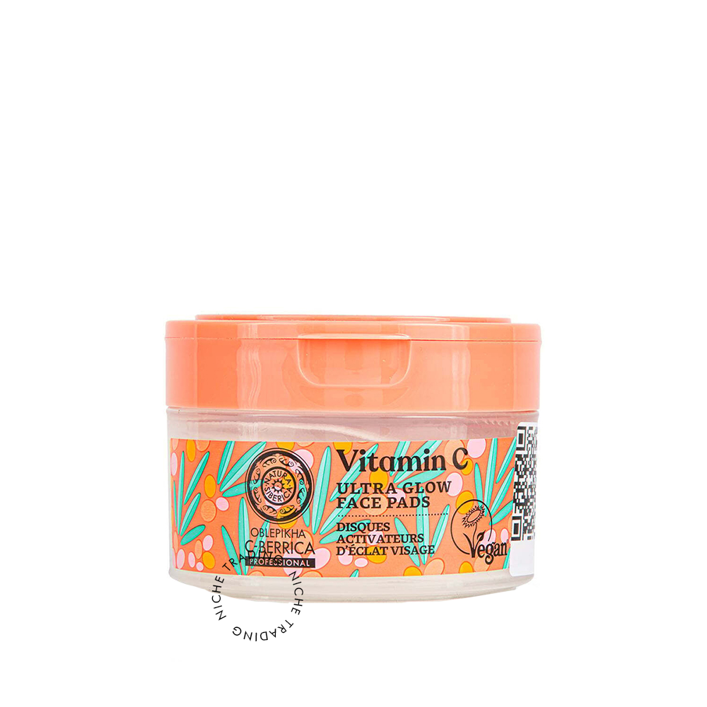 Oblepikha C-BERRICA Radiance Face Pads, 20 pcs