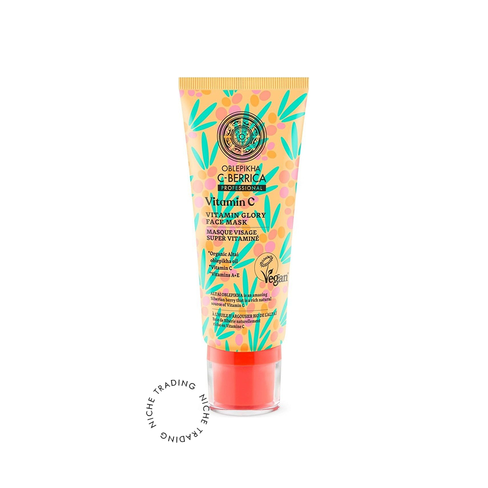 Oblepikha C-BERRICA. Vitamin Glory Face Mask, 100ml
