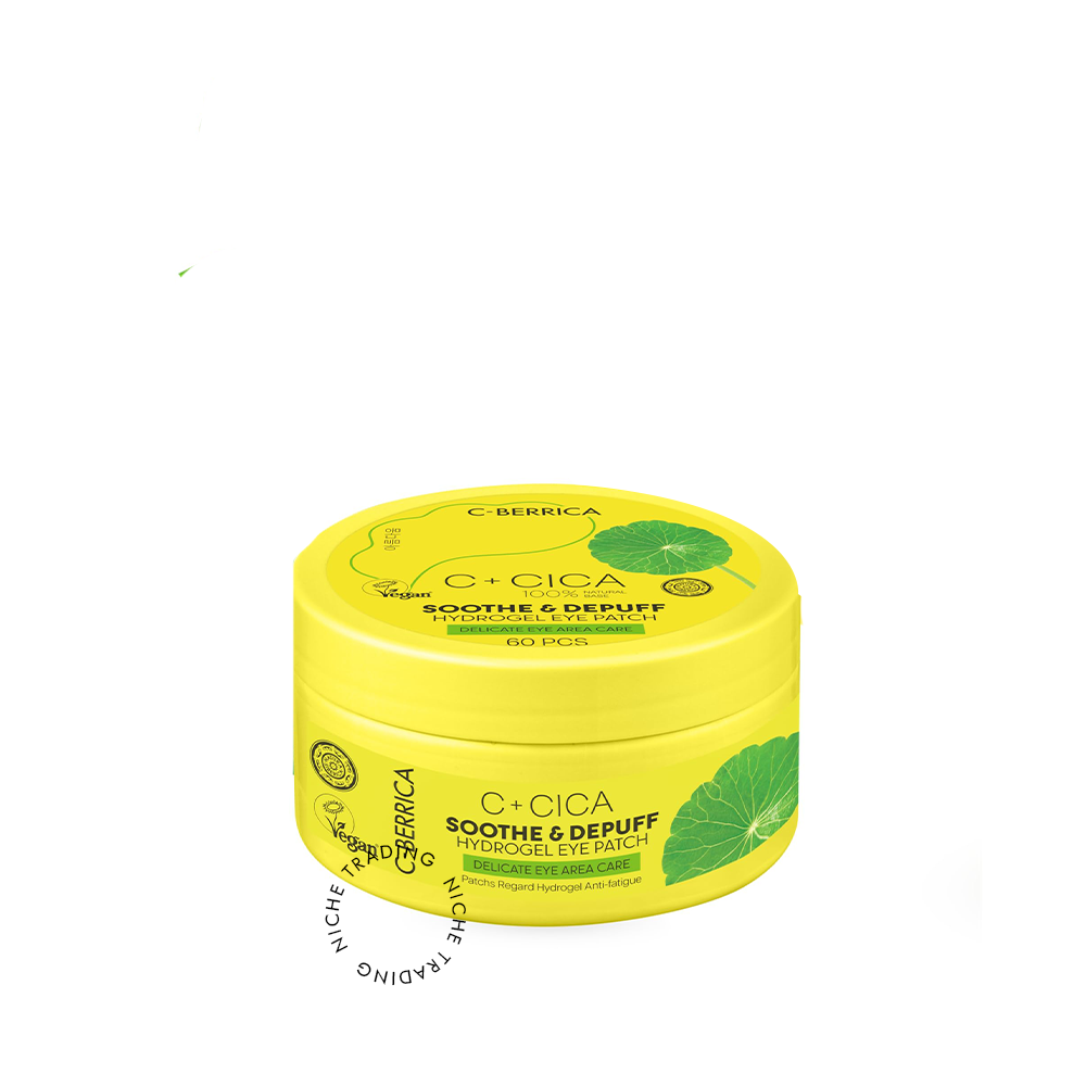 Natura Siberica CICA C-BERRICA. Soothe & Depuff HYDROGEL EYE PATCH Delicate eye
