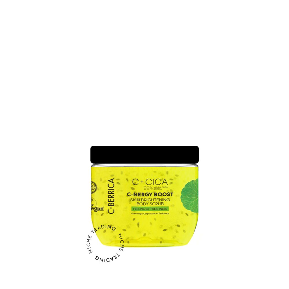 Natura Siberica CICA C-Berrica. C-Energy Boost Skin Brightening Body Scrub