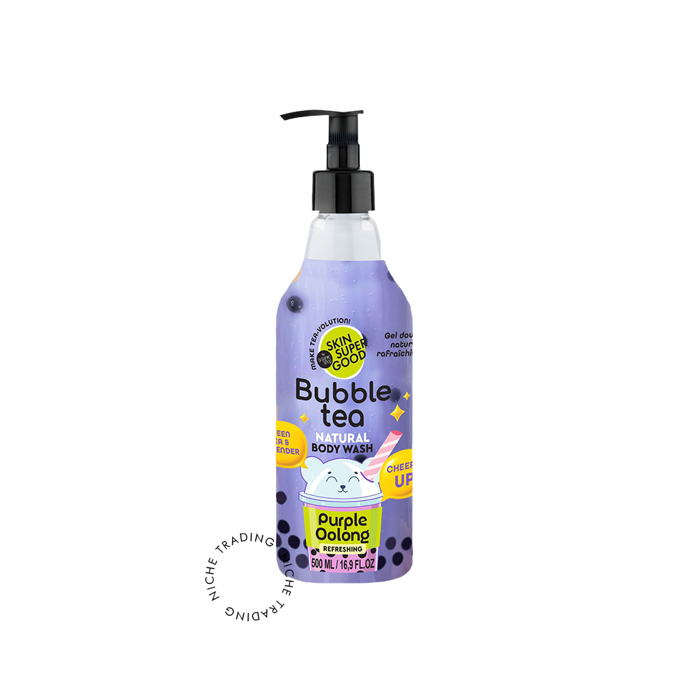 Bubble Tea. Purple Oolong Refreshing Body Wash. Green Tea & Lavender, 500ml