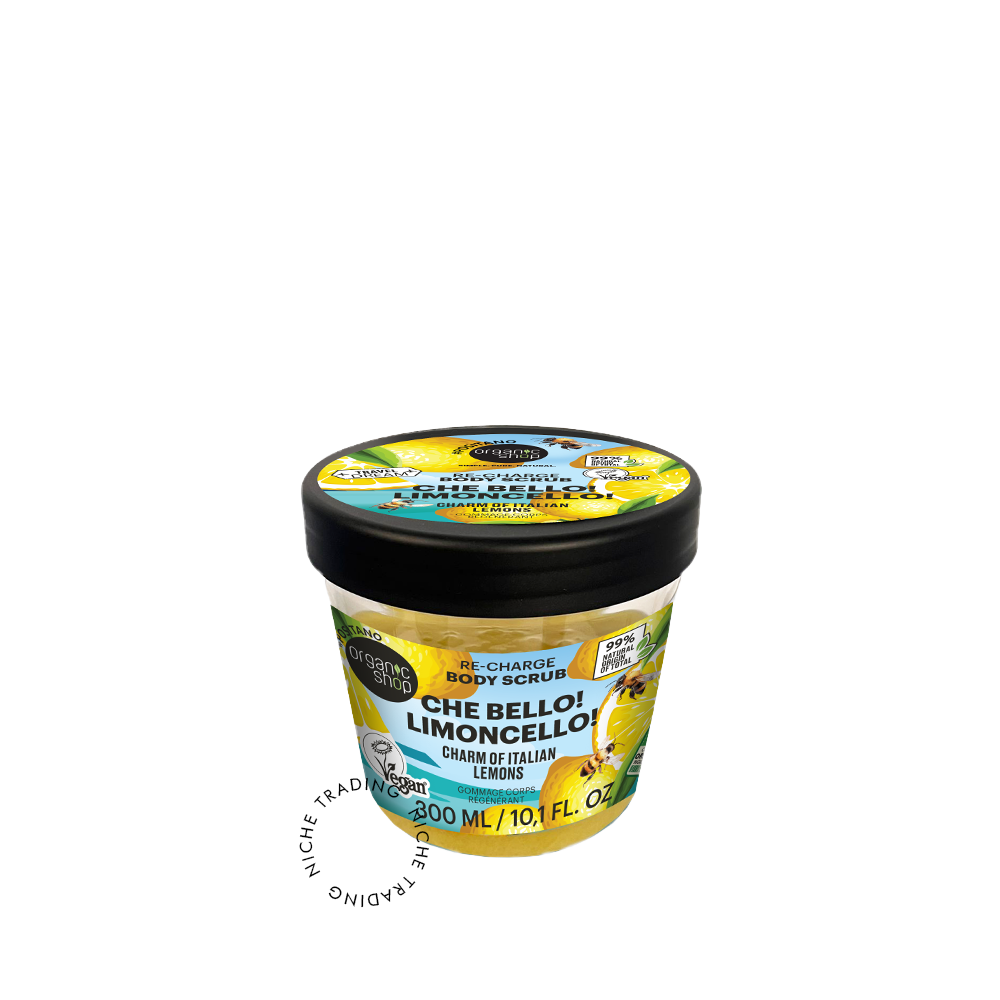 Che Bello! Limoncello! Body Scrub Re-Charge. Charm of Italian Lemons, 300 m