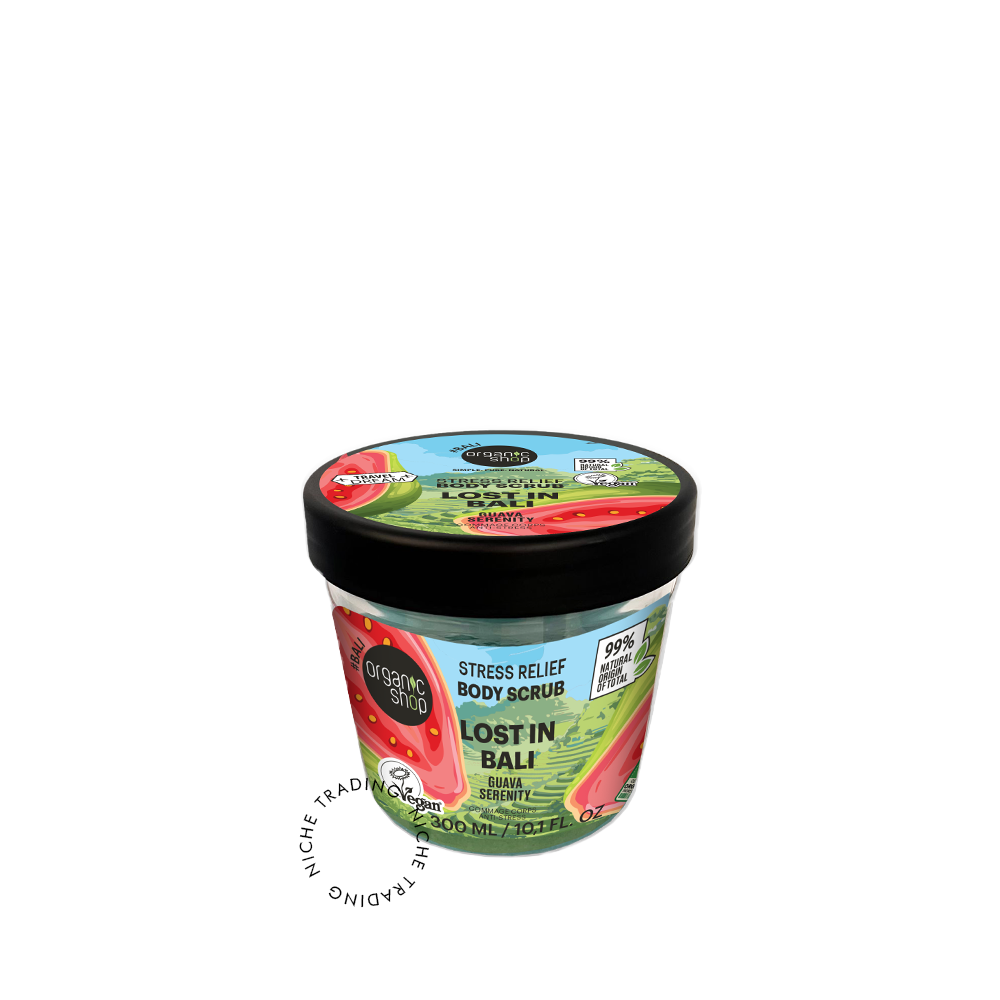 Lost in Bali Body Scrub Stress Relief. Guava Serenity, 300 m