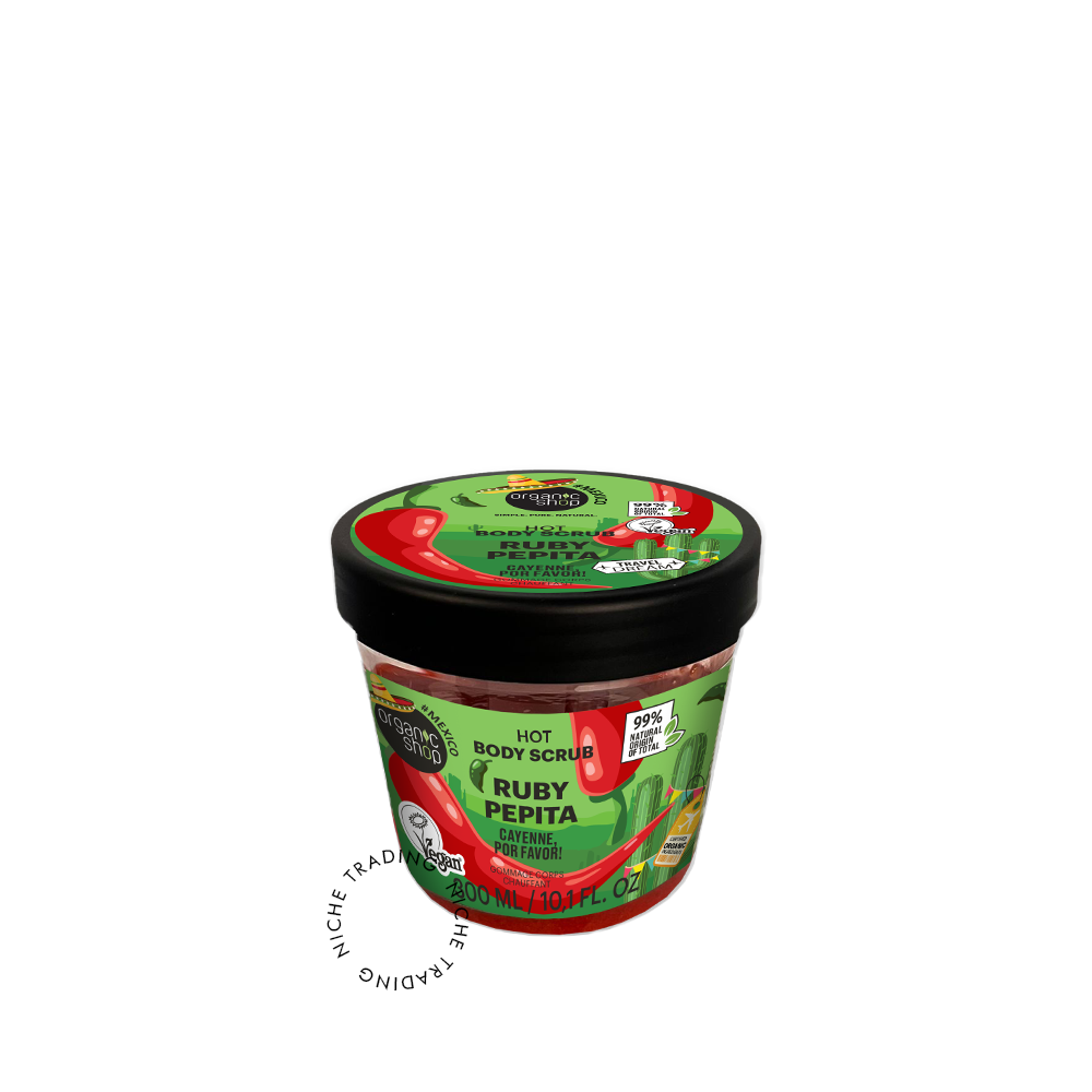 Ruby Pepita Body Scrub Hot. Cayenne, Por Favor!, 300ml