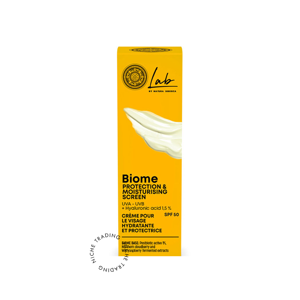 Lab by NS. Biome. Protection & Moisturising face screen SPF 50, 30ml