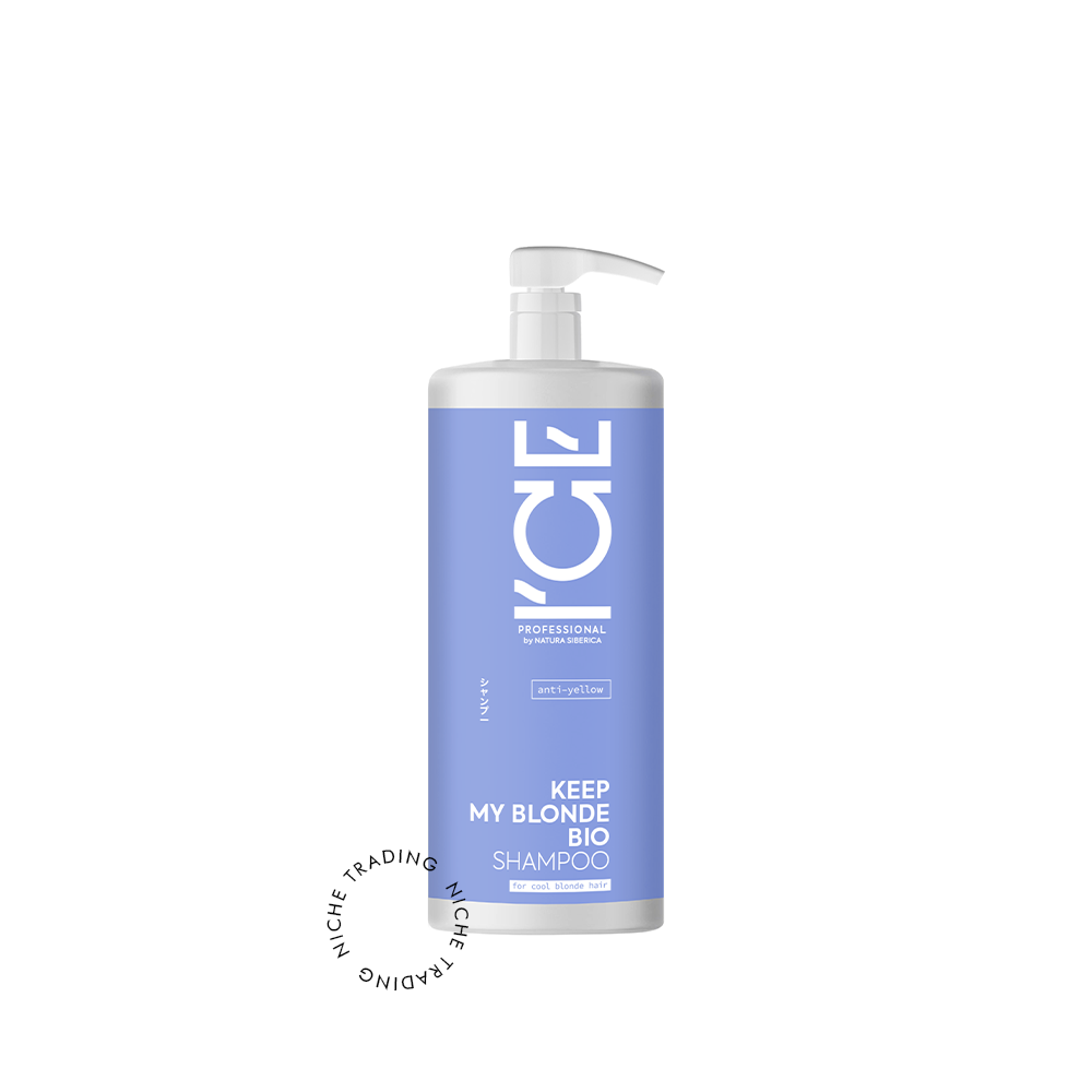 Ice by Natura Siberica. Keep My Blonde Shampoo Anti-yellow, 1000ml