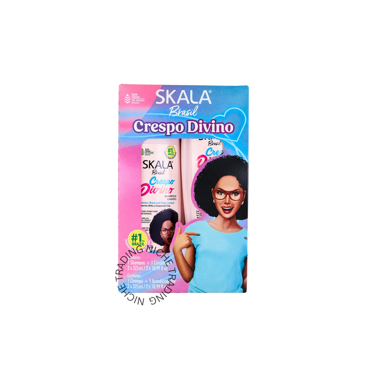 Skala Kit Shampoo + Conditioner Crespo Divino - Skala | Niche Trading Qatar