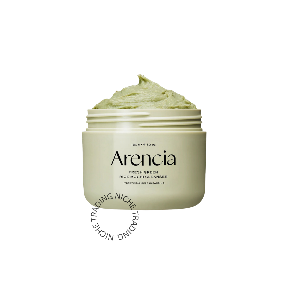 ARENCIA FRESH GREEN RICE MOCHI CLEANSER 120G - arencia | Niche Trading Qatar