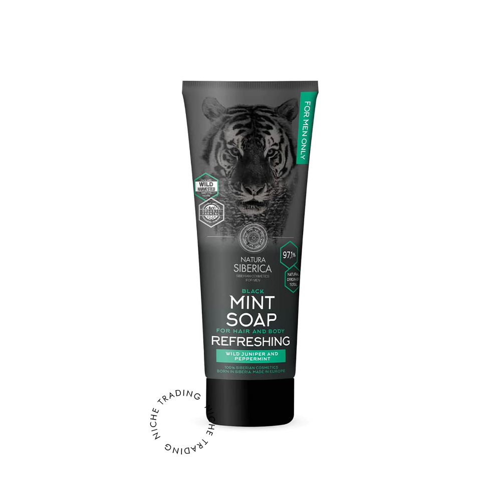 NS MEN Mint Soap for Hair and Body, 200ml
