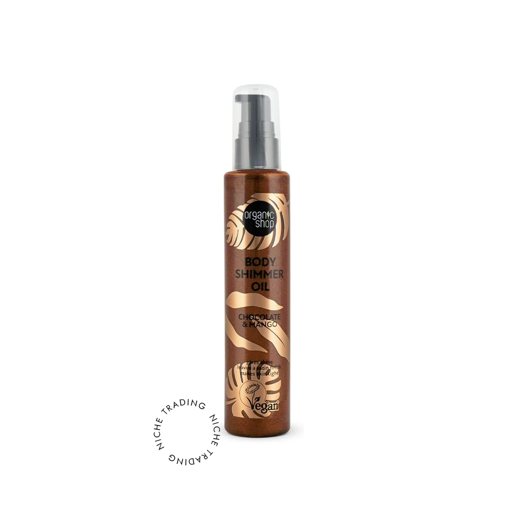 OS Body Shimmer Oil Chocolate & Mango, 100ml