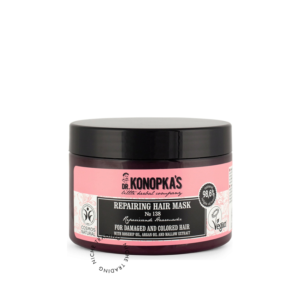 Repairing Hair Mask №138 for Damaged and Colored Hair 300ml - Dr. Konokpa | Niche Trading Qatar