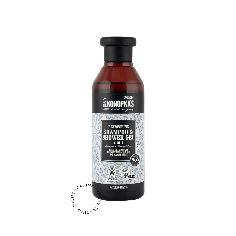 Men Refreshing Shampoo & Shower Gel 2in1, 280ml