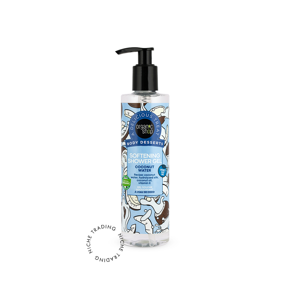 Organic Shop Body Desserts Softening Shower Gel Coconut Water, 280ml