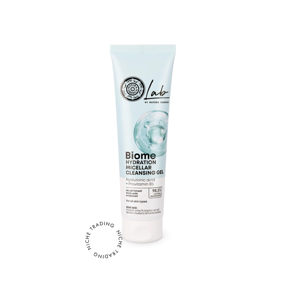 Lab by NS. Biome. Hydration Micellar Face Cleansing Gel, 140ml - Natura Siberica | Niche Trading Qatar