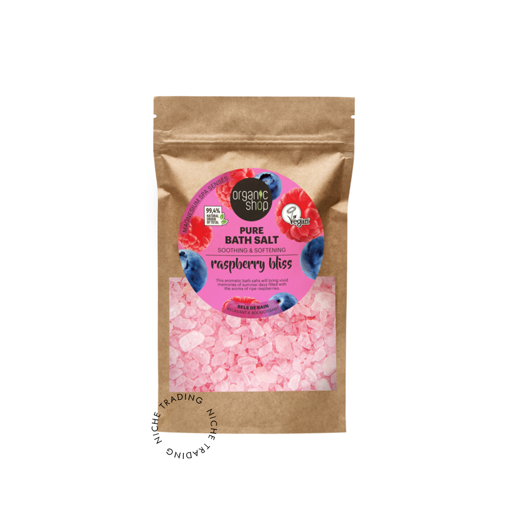Os Raspberry Bliss. Pure Bath Salt, 500g