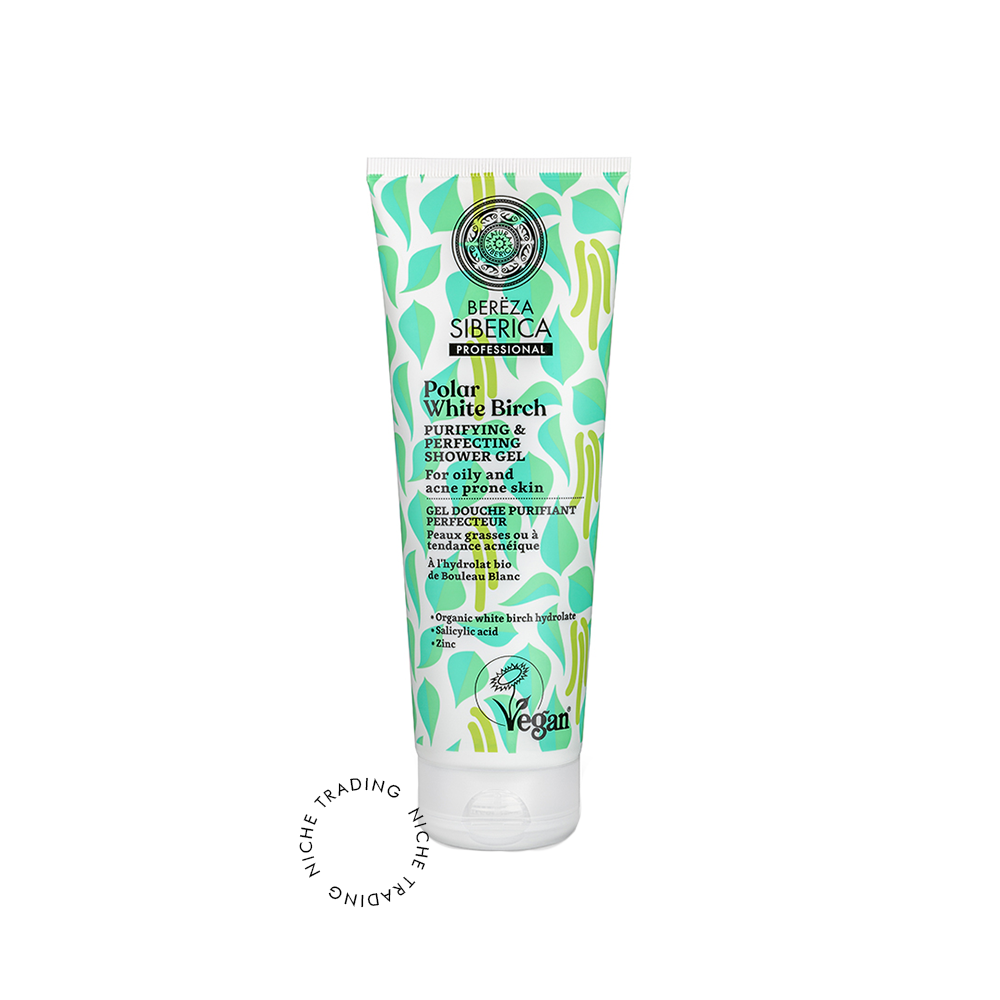 Polar White Birch Purifying & perfecting shower gel, 200ml