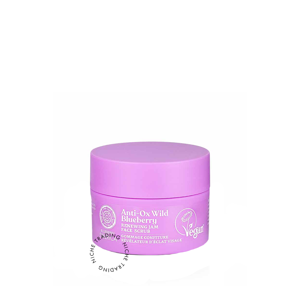 Natura Siberica Anti-OX Wild Blueberry. Renewing jam face scrub, 50ml