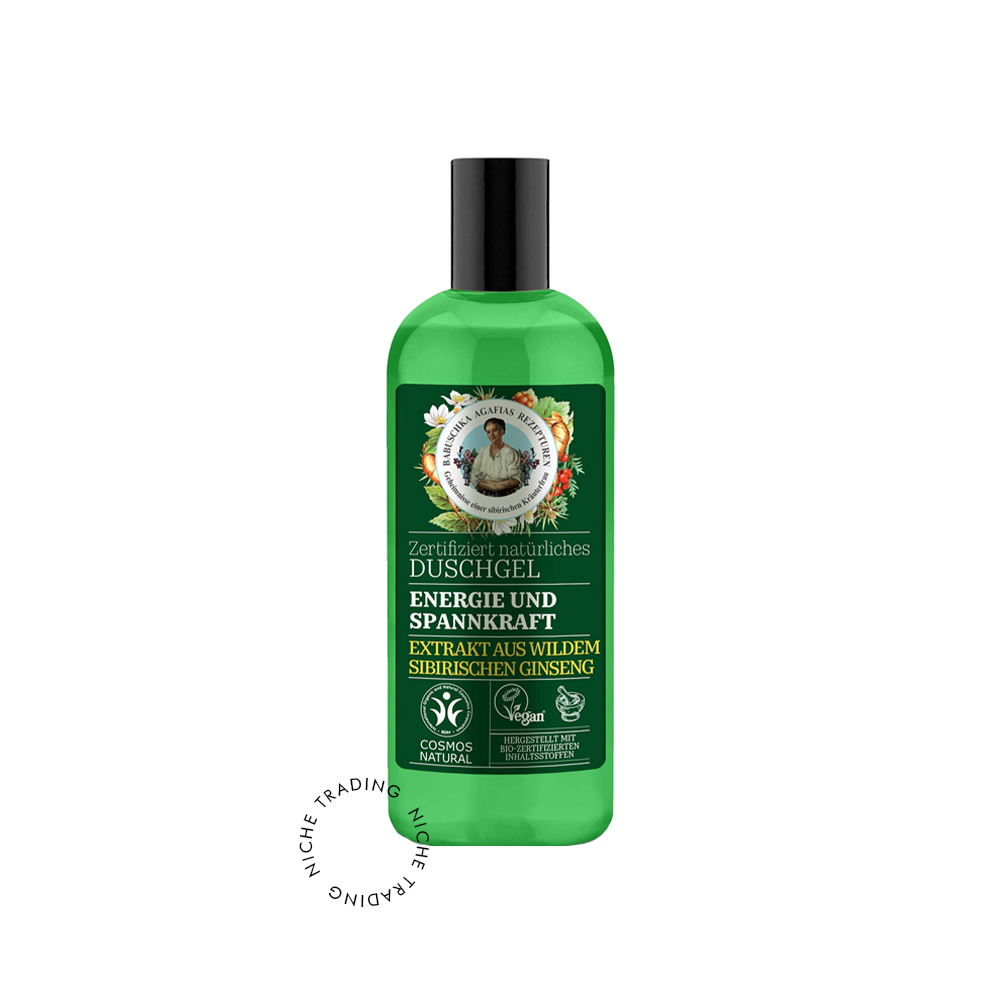 Rba. Natural Certified Shower Gel Energy and Tone, 260ml