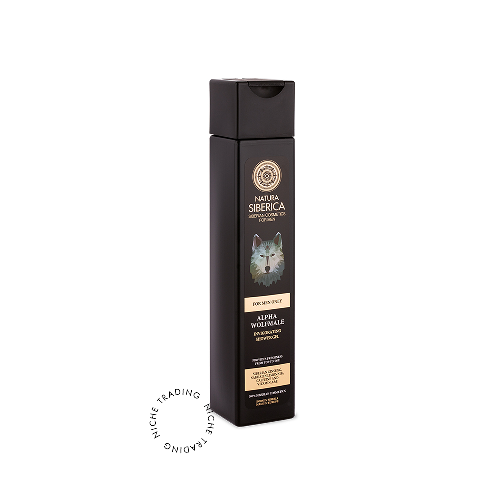 NS Men Invigorating shower gel Alfa wolfmale, 250ml