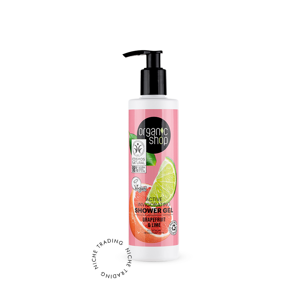 OS Active Invigorating Shower Gel Grapefruit and Lime, 280ml