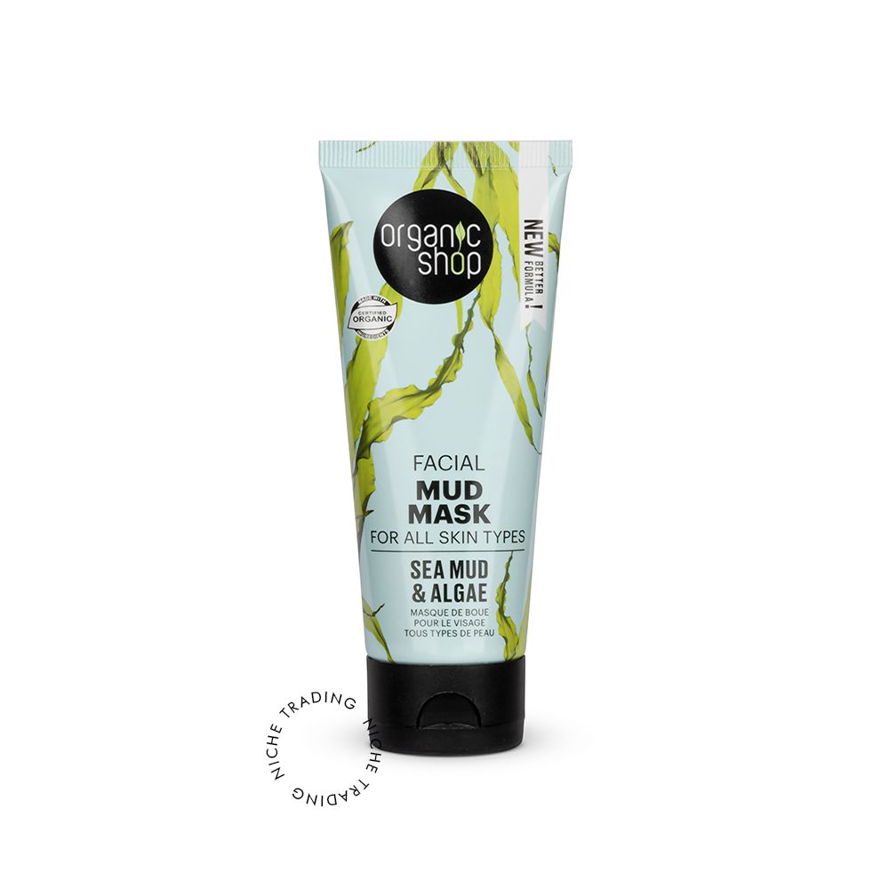 Os Facial Mud Mask for All Skin Types Sea Mud and Algae, 75ml
