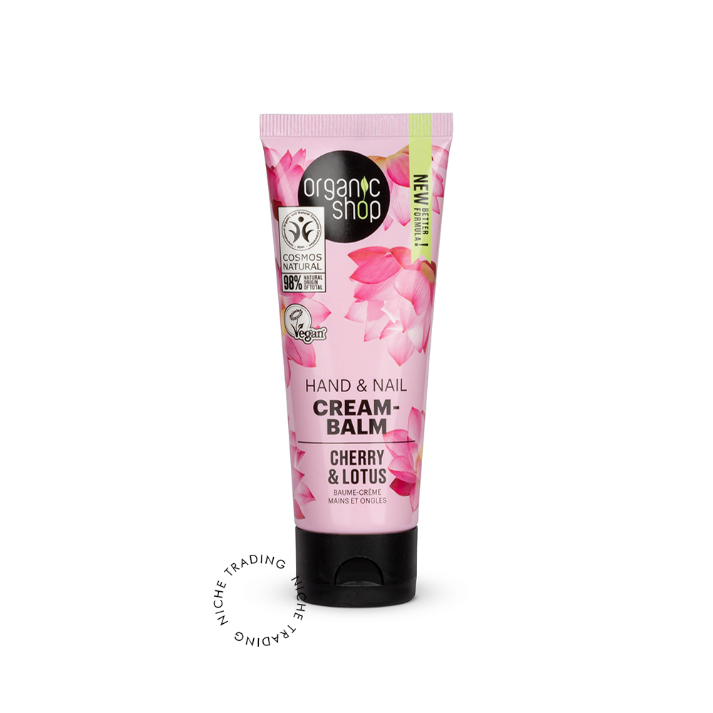 OS Hand & Nail Cream-Balm Cherry and Lotus, 75ml