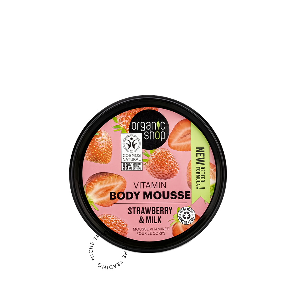 OS Vitamin Body Mousse Strawberry, 250ml
