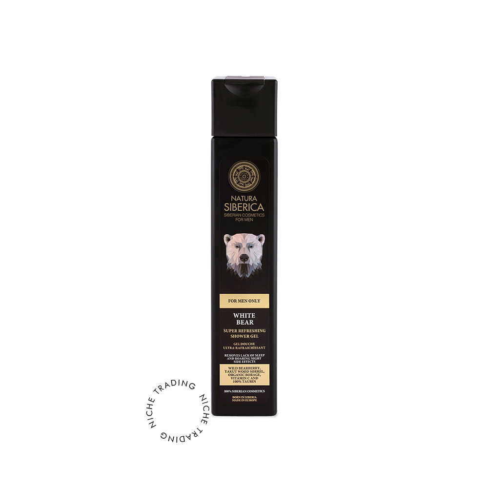 NS Men Super Refreshing Shower Gel White Bear, 250ml