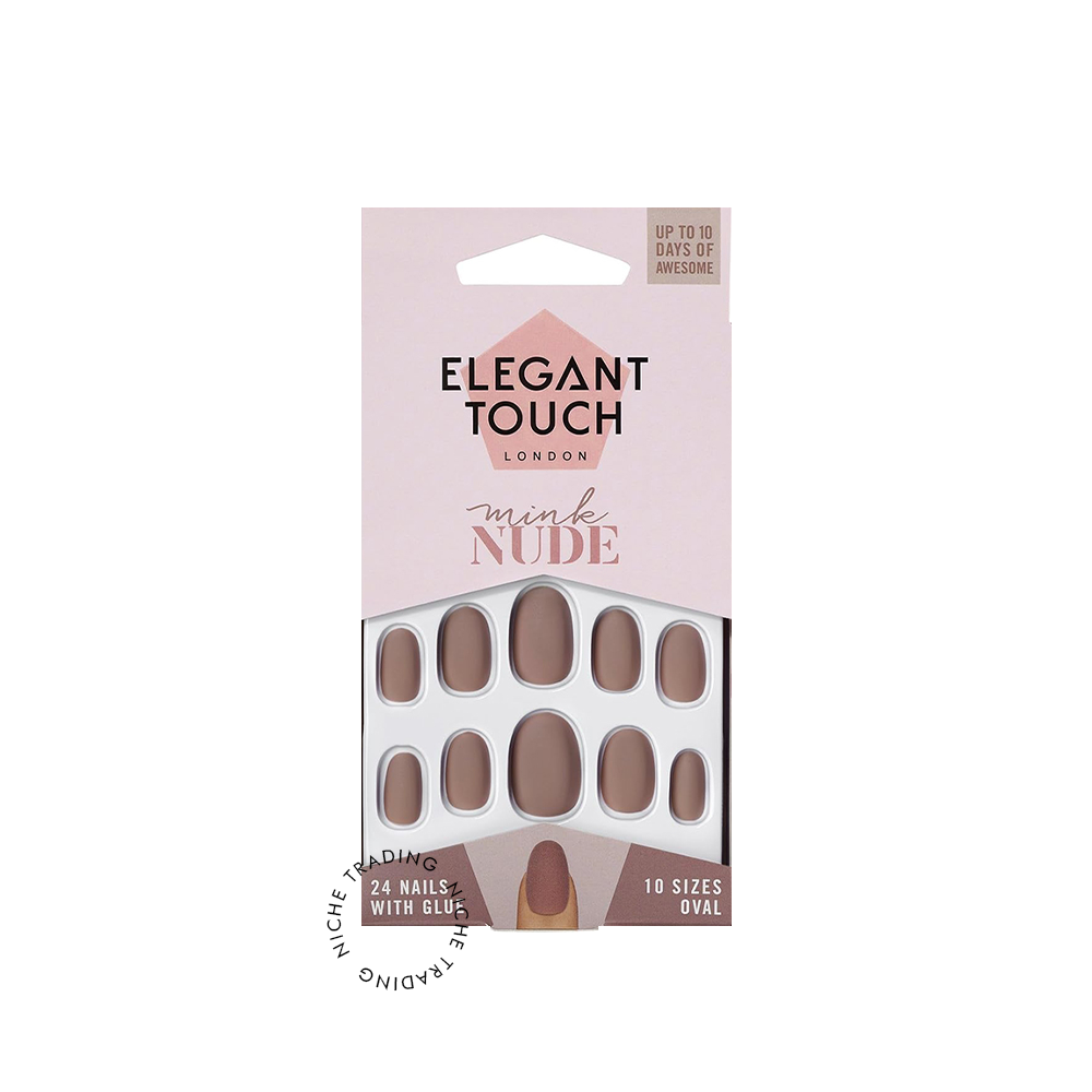 Et - Nude Nails - Mink 24 with Glue