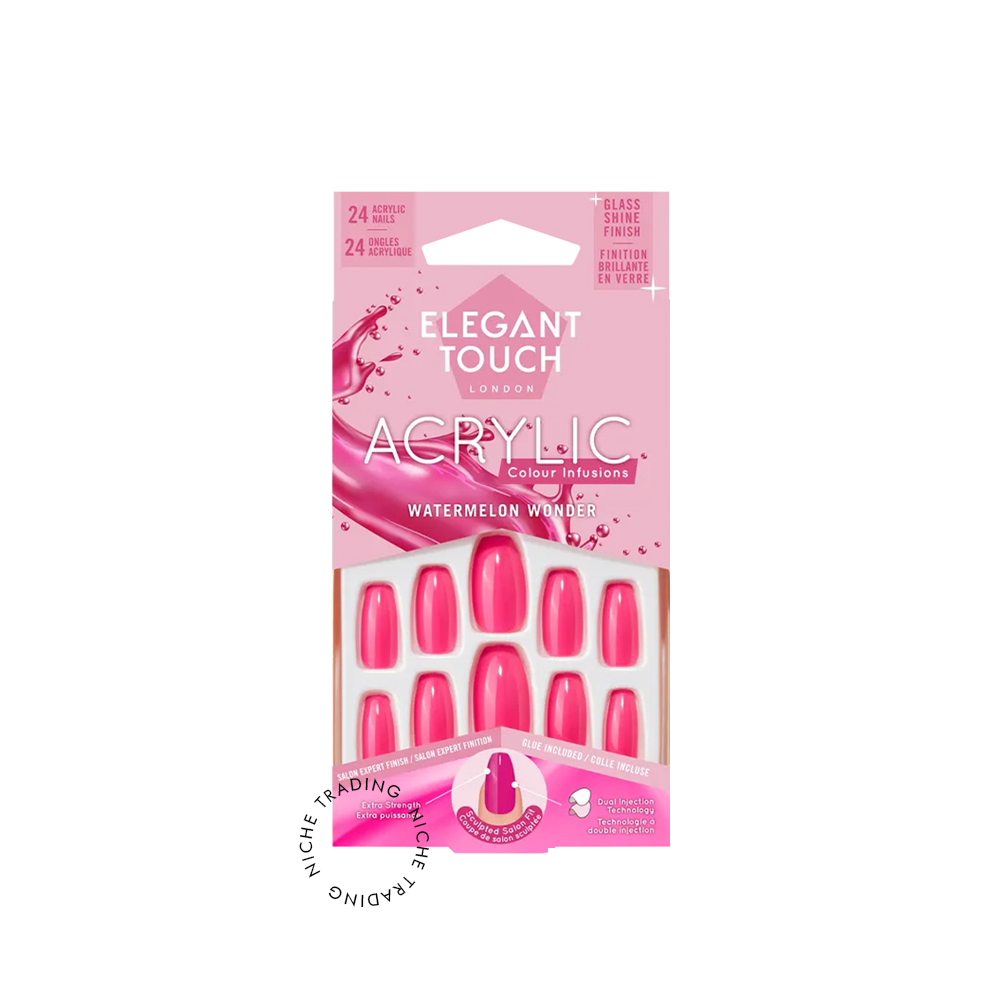Elegant Touch Colour Acrylic Watermelon Wonder