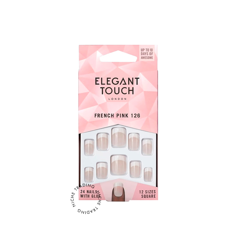 Elegant Touch French Pink 126 Nails