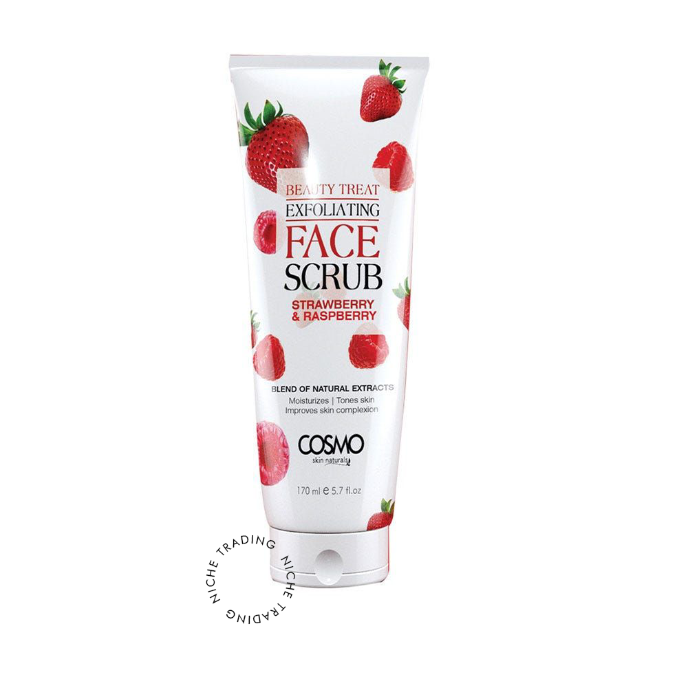 Cosmo Strawberry & Raspberry Scrub 170ml