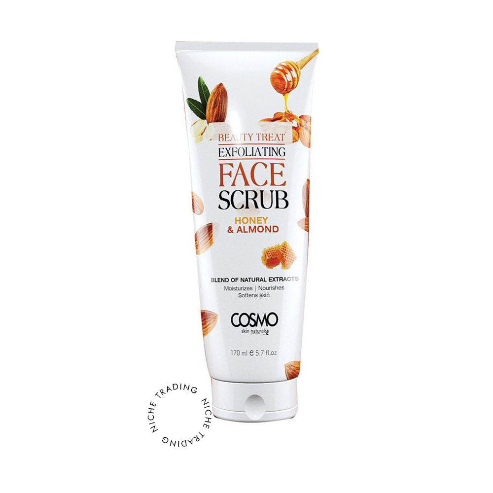 Cosmo Honey and Almond Scrub 170ml - Cosmo | Niche Trading Qatar