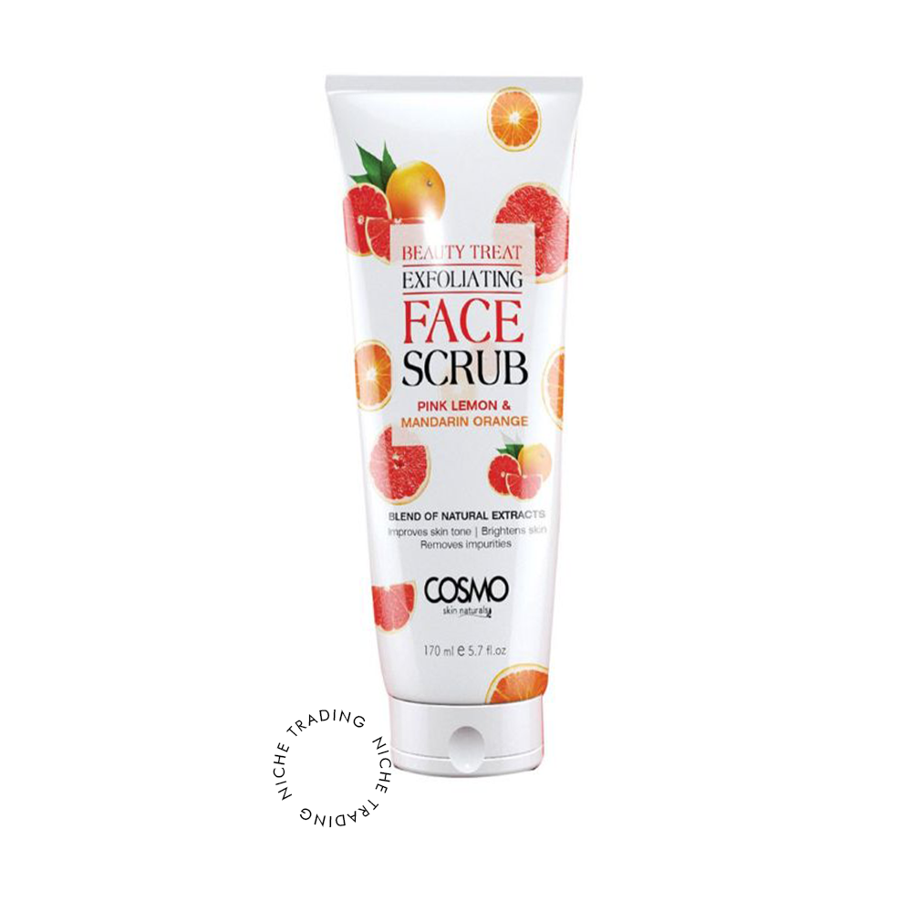 Cosmo Pink Lemon and Mandarin Orange Scrub 170ml