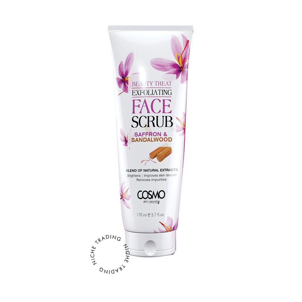 Cosmo Saffron & Sandalwood Scrub 170ml