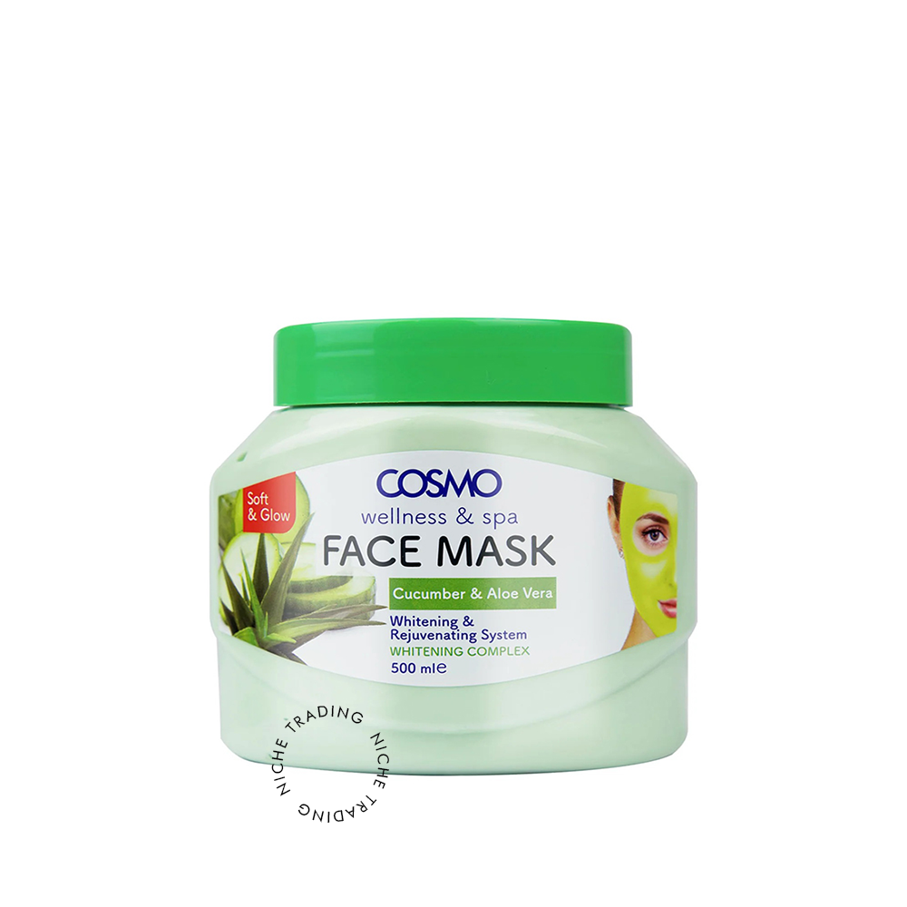 Cosmo Cucumber & Aloe Vera Face Mask 500ml