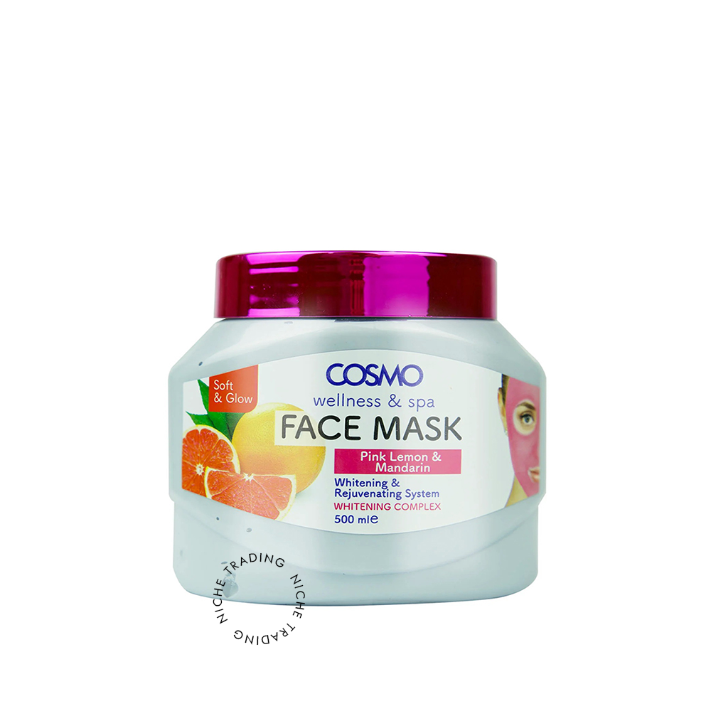 Cosmo Pink Lemon and Mandarin Face Mask 500ml