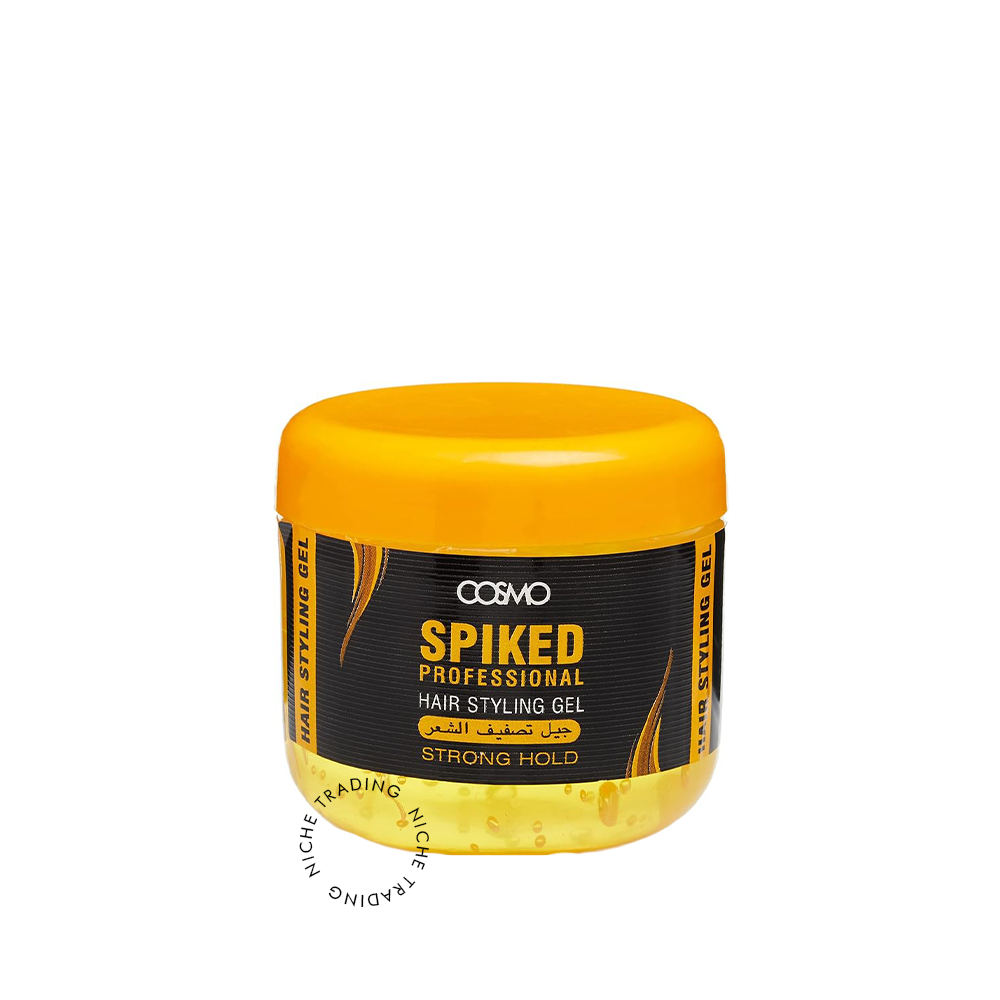 Cosmo Spiked Hair Styling Gel Strong Hold 300ml - Cosmo | Niche Trading Qatar