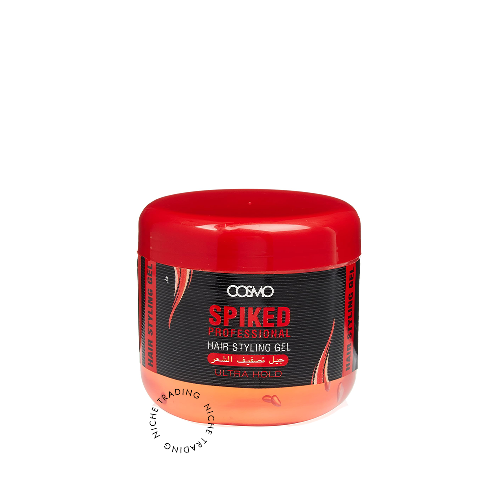 Cosmo Spiked Hair Styling Gel Ultra Hold 300ml - Cosmo | Niche Trading Qatar
