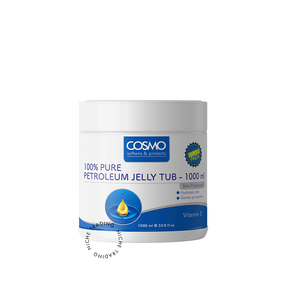 Cosmo Petroleum Jelly Tub Vitamin E 1000ml